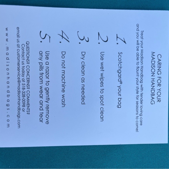 Madison Cosmetic Bag- New with Tags. - Picture 10 of 10